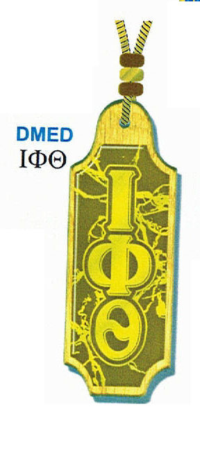 Iota Phi Theta Domed Medallion