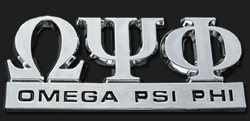 Omega Psi Phi Car Tags