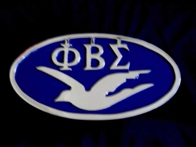 Phi Beta Sigma Stainless Steel Dove