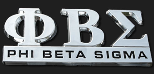 Phi Beta Sigma Car Tag